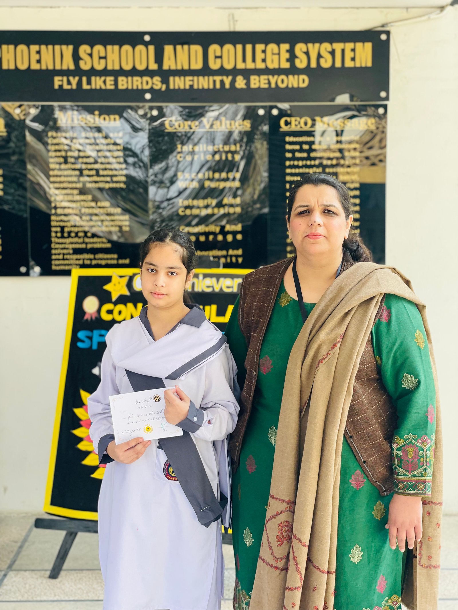 Learning at Phoenix School Faisalabad